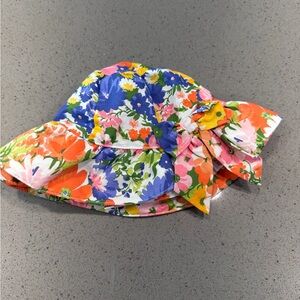 Janie and Jack Colorful Floral Hat
